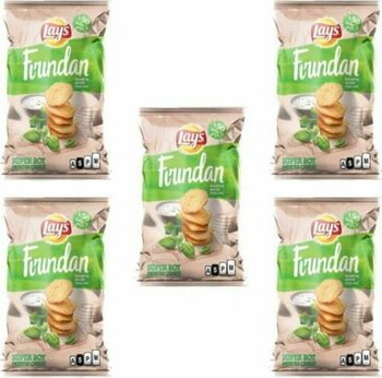 Lay's Fırından Yoğurt Ve Mevsim Yeşillikleri Cips 103 Gr X 5 Adet