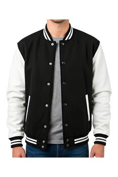 Edizen Basic 2024 Oversize Premium Kolej Ceketi %100 Pamuk S Beden