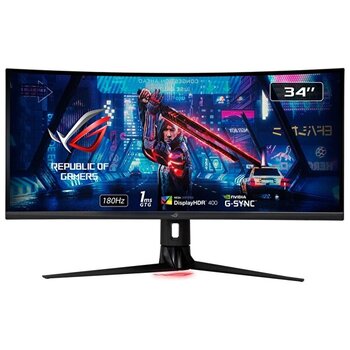 Asus Rog Strix Xg349c 34" 2K 2560x1440 Siyah Monitör