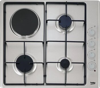 Beko AOMM 64160 LI Tek Gözü Elektrikli Inox Ankastre Ocak