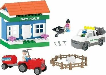 Pilsan Double Blocks Çiftlik Seti 3 yaş ve üzeri 59 Parça Eğitici Oyuncaklar