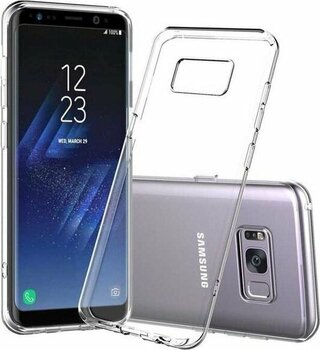 Samsung Galaxy S8 - Kılıf Şeffaf Slim Fitt Süper Silikon Kapak Sadece Kilif Olsun