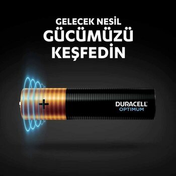 Mergen Duracell 4lü Optimum Aaa Kalem Pil