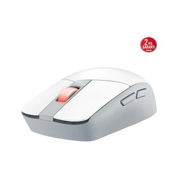 Asus Rog Strix Impact Iii Wireless 36000 Dpı Oyuncu Lazer Mouse Beyaz
