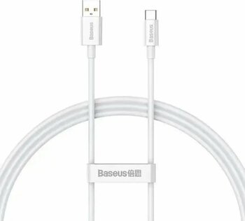 Baseus 1MT 6A 100W Mega Hızlı 1 m Type-C Şarj ve Data Kablosu