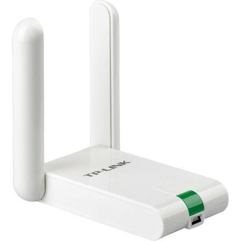 Delixa Tp-Link TL-WN822N, N300 Mbps Yüksek Kazanımlı Kablosuz USB Adaptör, 2X3DBI Anten, 1.5 M USB Kablolu,