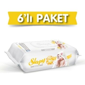 Sleepy Sensitive Islak Havlu 90 6'lı Paket