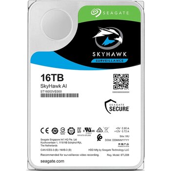 Seagate Skyhawk St16000ve000 3.5" 16 Tb 7200 Rpm Sata 3 Hdd