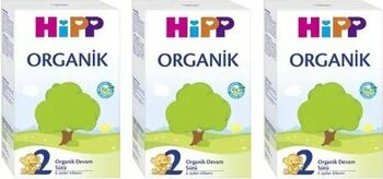 Hipp 2 Organik 6+ Ay 3x300 gr Çoklu Paket Bebek Devam Sütü