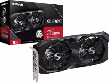 ASRock AMD Radeon RX 7600 8GB GDDR6 Ekran Kartı