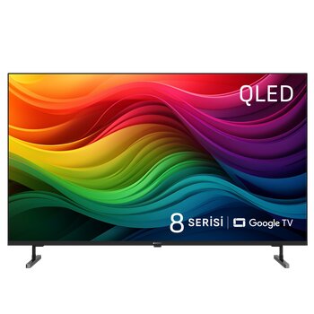 Arçelik 8 Serisi A 855 C 4K Ultra HD 55" 140 Ekran Uydu Alıcılı Google Smart QLED TV