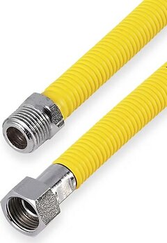 Kombi Şofben TS 13890 Doğalgaz Bağlantı Flexi Hortumu 60 cm 3/4"