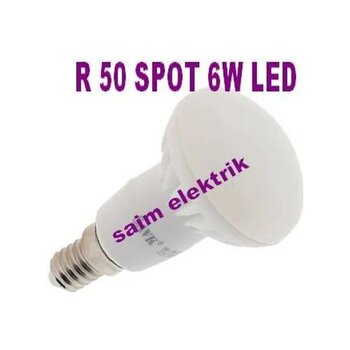 R 50 Led Spot 6w 35w Led Gün Işığı Sarı
