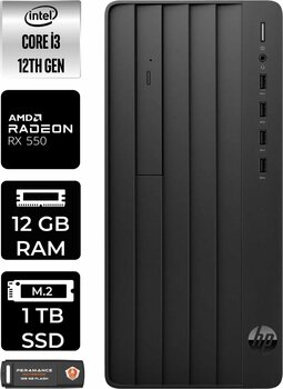 Hp Pro Tower 290 G9 I3 12100 12gb Ram 1tb Ram W11pro 6d3a1ea Masaüstü Pc & Per4 Bellek