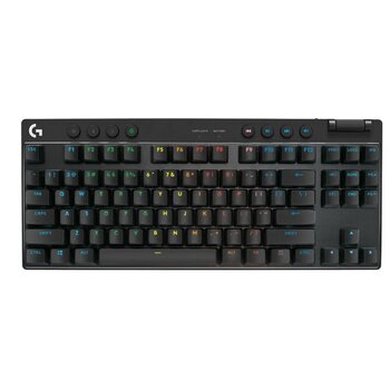 Logitech G PRO X TKL Siyah Kablosuz LIGHTSPEED Bluetooth Oyuncu Mekanik RGB Tactile Klavye