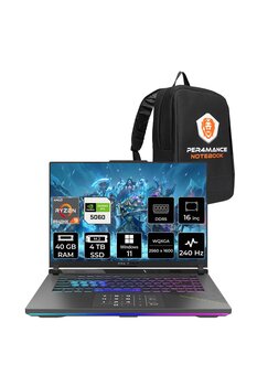 ASUS Rog Strix G16 R9 8940HX 40GB 4TB SSD RTX5060/8GB 240Hz 16\ WQXGA W11H Gaming Laptop G614PM
