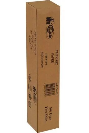 Panda P-431 64x90 Flipchart Kağıdı Rulo Düz 100'lü