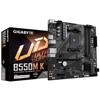 Gigabyte B550m-K Amd Amd B550 Am4 Ddr4 4733 Mhz Masaüstü Anakart