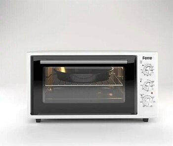 Ferre 45630 Beyaz Analog 45 lt 1600 W Mini Fırın