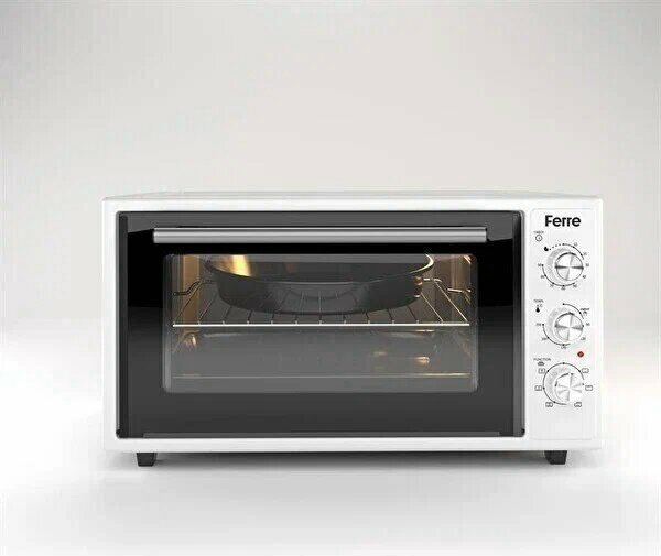 Ferre 45630 Beyaz Analog 45 lt 1600 W Mini Fırın