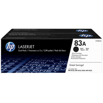 Hp CF283AF 83A 1.500 Sayfalık 2 li Paket Siyah Orjinal Laser Toner