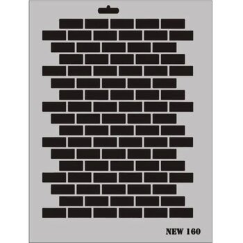 Mey İthalat Rich New Seri N-160 Stencil 35x25 Cm 1 Siyah