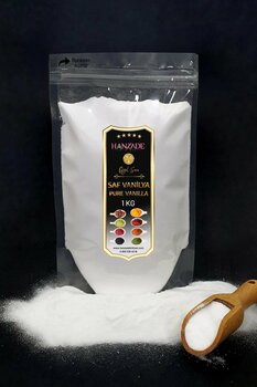 Hanzade Bitkisel Saf Vanilya Şekersiz 1 Kg