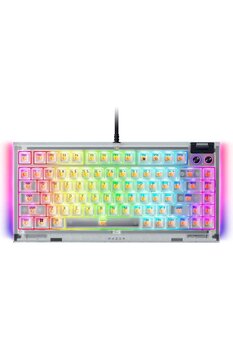 RAZER BlackWidow V4 75% - Phantom White Edition - US Layout