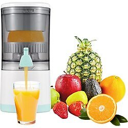 Suofeng Usb Portatif Elektrikli Meyve Sıkacağı - Portakal, Limon, Elma, Domates İçin Ayrılabilir Yıkanabilir Citrus Sıkma Makinesi