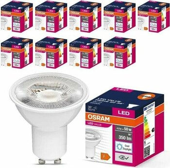 Osram LED Value PAR16 4.5W GU10 Soğuk Beyaz 10 Adet