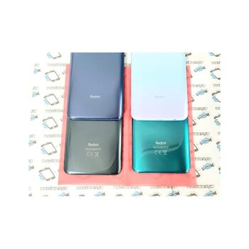 Xiaomi Redmi Note 9 Kasa Arka Kapak Batarya Kapağı (yan Tuş ) Or Yeşil