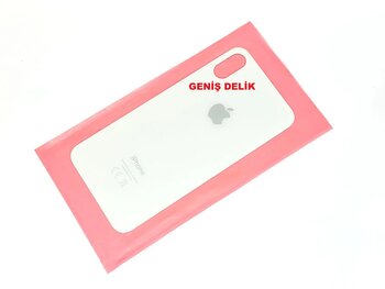 Tkgz İPhone X Arka Kapak (CAM) BEYAZ