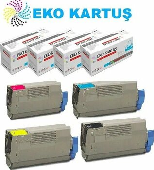 Oki C532/C542/MC563/MC573 4 Renk Toner
