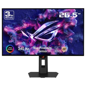 Asus Rog Strix Oled Xg27aqdmgr 26.5 Inç 240hz 0.03ms 2k Qhd Adaptive Sync Woled Pivot Gaming Monitör