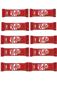 Nestle Kitkat 2 Çikolata Bar 17 Gr X 10 Adet