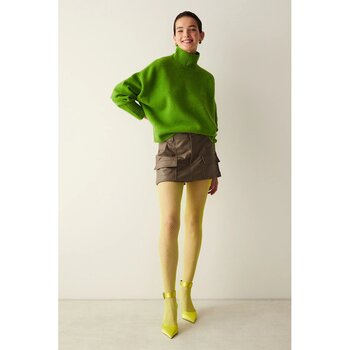 Penti Fashion File Külotlu Çorap Sarı S - M