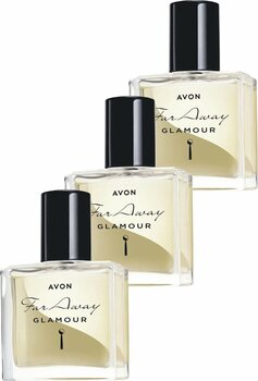 Avon Far Away Glamour Kadın Parfüm Edp 30 Ml. Üçlü Set