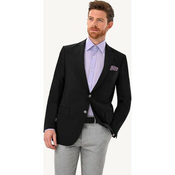 Ysf Erkek Siyah Klasik Yünlü Blazer Ceket - 58 - 4 Drop