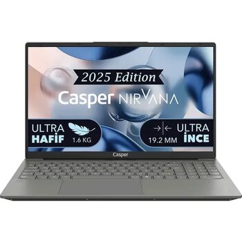 Casper Nirvana X600.7430-BF00A-G-F Ryzen 5 7430U 16GB RAM 1TB SSD Windows 11 Home 15.6 inç Laptop - Notebook