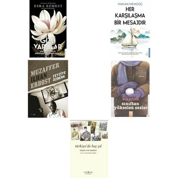 Destek Yayınları Gizli Yaralar + 4 Kitap Daha (Set)