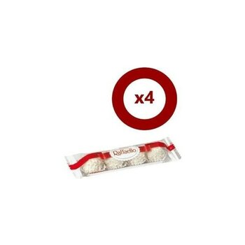 Ferrero Rocher Ferrero Rafaello Çikolata 4'lü 40 gr x 4 Paket