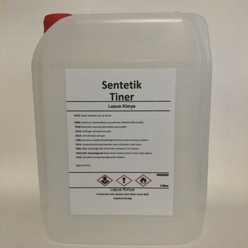 Lepus Sentetik Tiner 5 Litre Lepus  Kimya