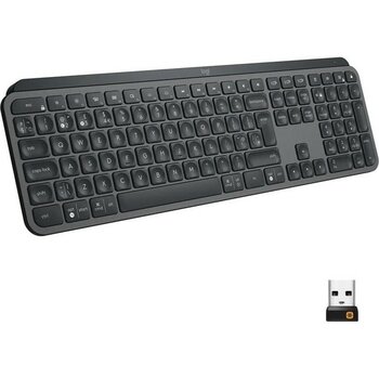 Senka Logitech Mx Keys S, 920-011594, Bluetooth, Türkçe Q, Multimedya, Gelişmiş Aydınlatmalı, Klavye - Ahşap