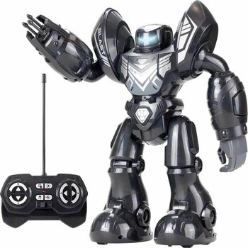 Silverlit Robo Blast Sesli ve Işıklı Uzaktan Kumandalı Siyah Robot