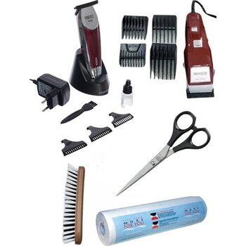Moser 1400 Tıraş Makinesi Ev Tipi Profesyonel Set