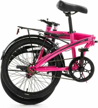 Bisan TWIN Metalik Pembe - Siyah Katlanır Bisiklet