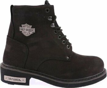 Harley Davıdson Gıbson Siyah / Nubuk Erkek Bot - 42