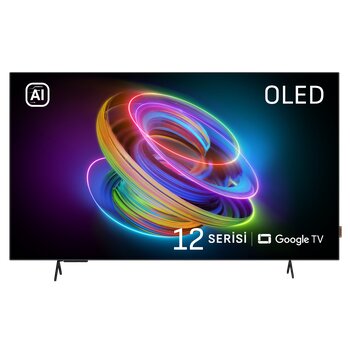 Arçelik A 1255 C AI 55 inç 139 Ekran 4K Ultra HD Google OLED TV