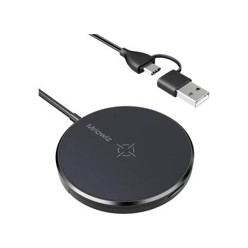 Mriowiz M-2001w USB USB-C/Type-C 15 W Kablosuz Şarj Cihazı