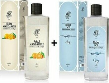 Rebul Kolonya Mandarine Cam Şişe 270 ml & Rebul Kolonya Ice Cam Şişe 270 ml